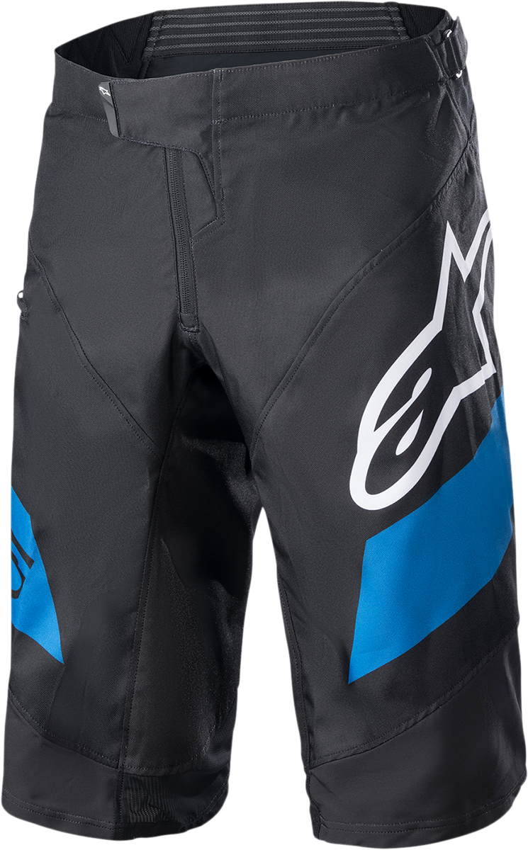 Alpinestars Racer Shorts Black/Blue US 28 - Part Number 1722919-1078-28