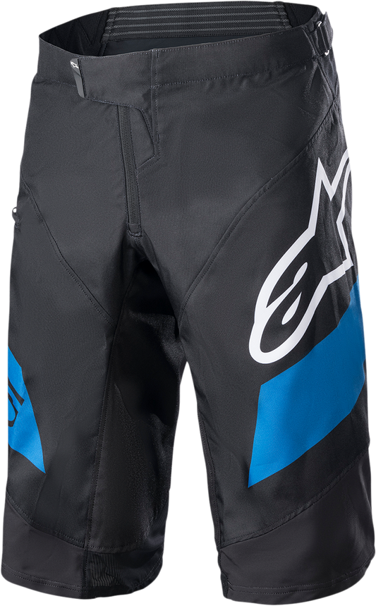 Alpinestars Racer Shorts Black/Blue US 28 - Part Number 1722919-1078-28