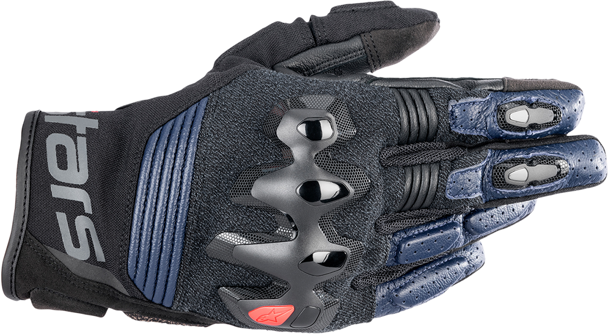 Alpinestars Halo Gloves 2XL Dark Blue/Black - Part Number 3504822-7109-2X