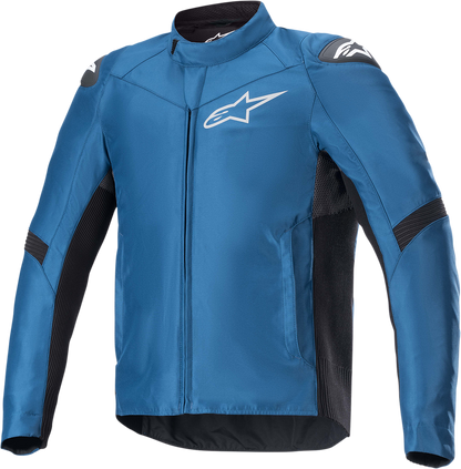 Alpinestars T SP-5 Rideknit® Jacket Sodalite Blue/Black Small – Motorcycle Riding Gear with Airbag Compatibility