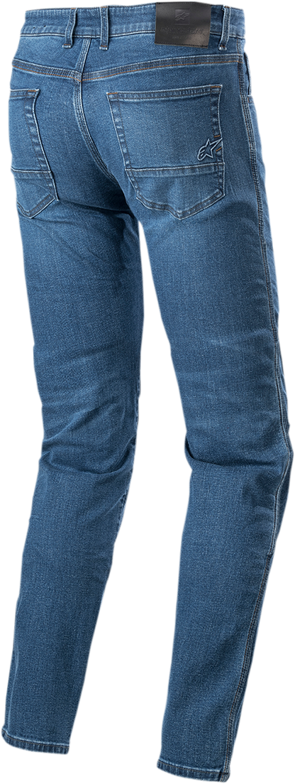 Alpinestars Radon Pants Blue US 28 / EU 44 - Durable and Flexible Motorcycle Riding Gear