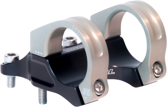 RENTHAL Integra35 Stem 50mm Length with 10mm Rise - Part Number STM116-BKAG