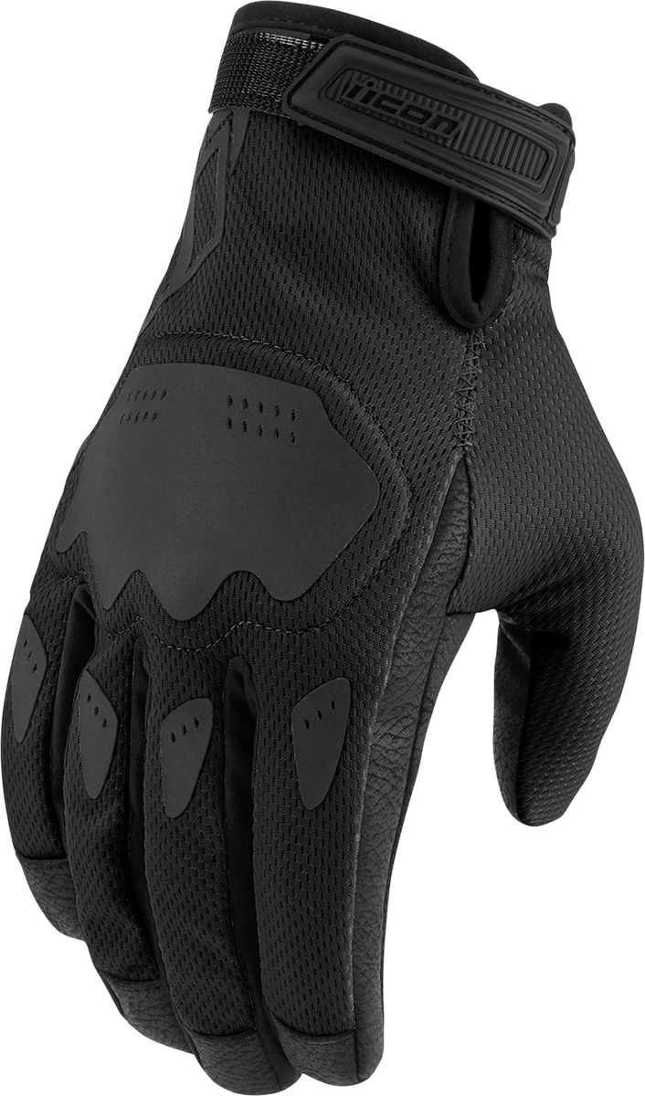 ICON Women’s Hooligan CE Gloves - Black, Large - Part 3302-0846