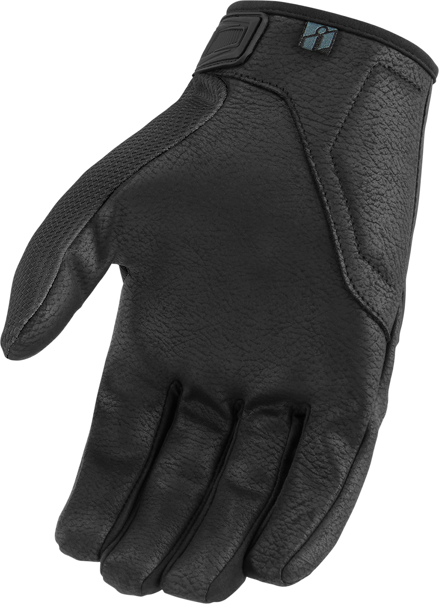 ICON Women's Hooligan CE Gloves - Black, Part Number 3302-0845