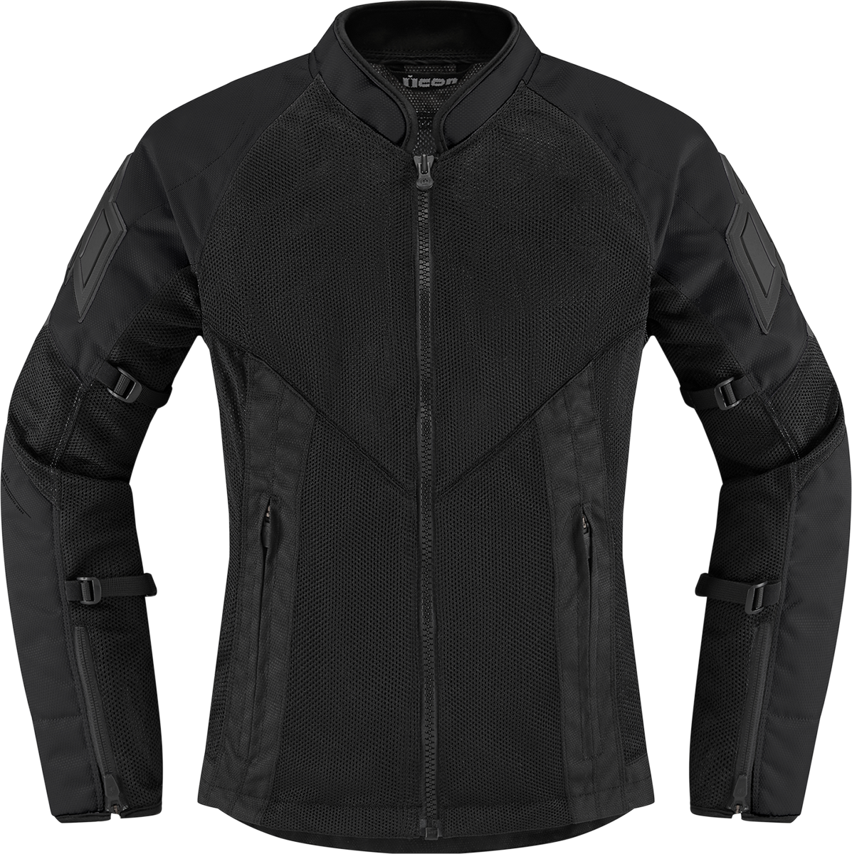 ICON Women's Mesh AF Jacket in Black - Part No. 2822-1483