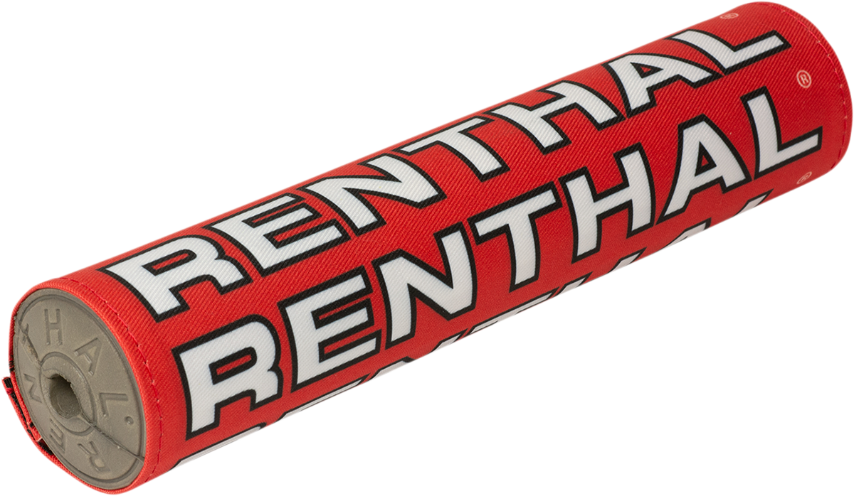 Renthal Vintage SX Crossbar Pad - Red/White P352 for 7/8" Motocross Handlebars