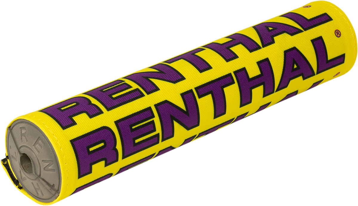 Renthal Vintage SX Crossbar Pad - Yellow and Purple P354 for 7/8 inch Motocross Handlebars