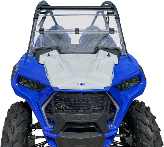 Moose Offroad Full Folding Windshield - Deluxe for RZR Trail V000291-12200M