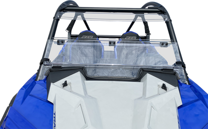 Moose Offroad Full Folding Windshield - Deluxe for RZR Trail V000291-12200M