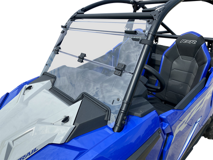 Moose Offroad Full Folding Windshield - Deluxe for RZR Trail V000291-12200M