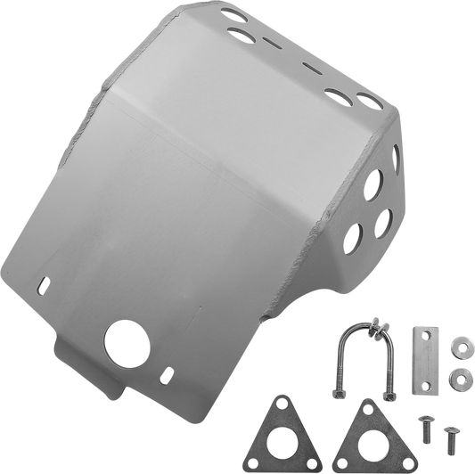 Moose Offroad Kawasaki KLR 650 Skid Plate Part #338 in Silver