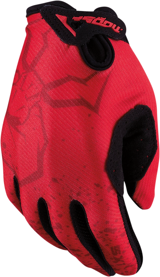 MOOSE OFFROAD Youth SX1™ Gloves - Red, XL (Part Number 3332-1723)