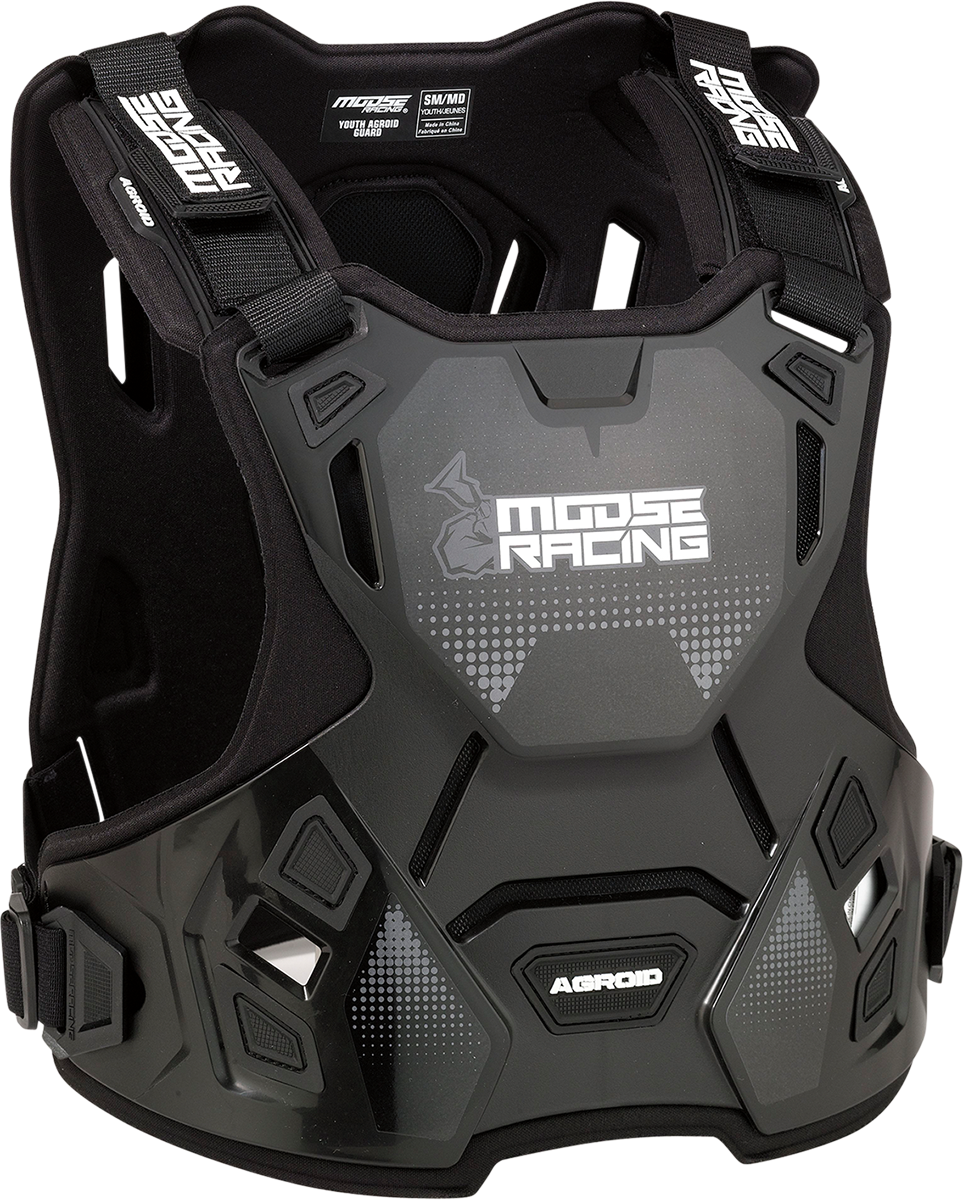 Moose Offroad Youth Agroid™ Chest Guard Black - Part Number 2701-1116