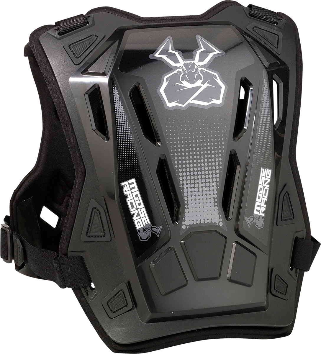 Moose Offroad Youth Agroid™ Chest Guard Black - Part Number 2701-1116