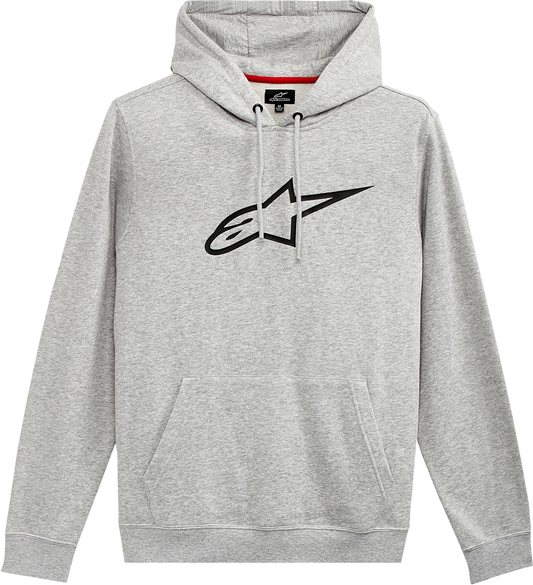 Alpinestars Ageless Pullover Hoodie - Heather Gray/Black, XL (Part Number 1212513201126XL)