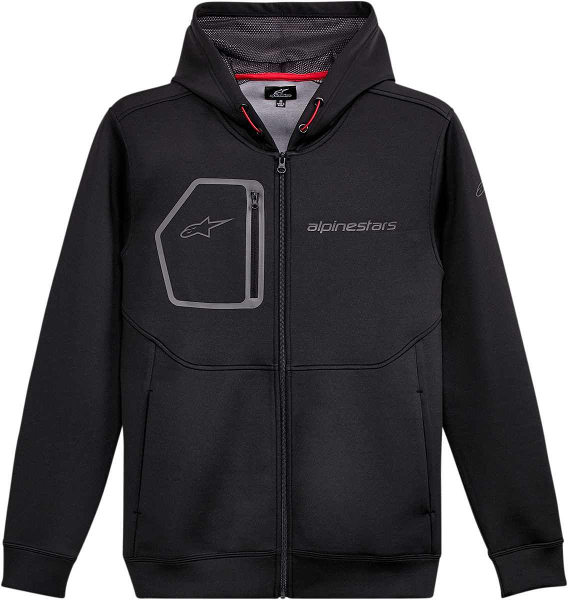 Alpinestars Convex Tech Hoodie - Black, Size 2XL (Part No. 121253020102X)