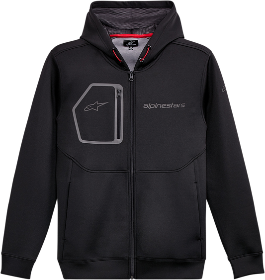 Alpinestars Convex Tech Hoodie - Black, Size 2XL (Part No. 121253020102X)