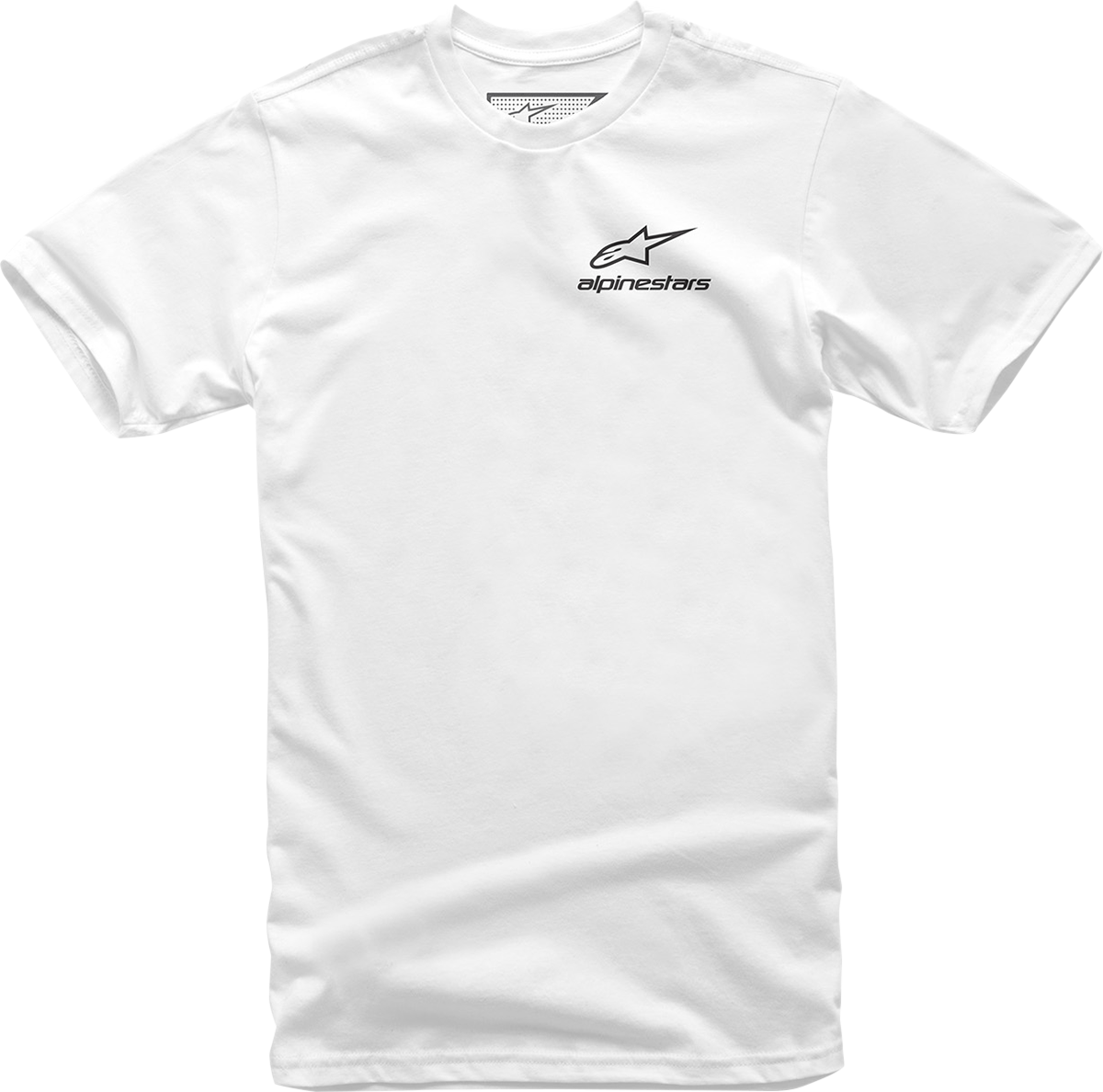 Alpinestars Corporate T-Shirt - White, Size XL - Comfortable Cotton with Modern Graphic Design