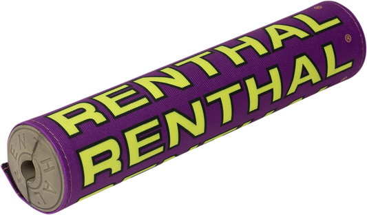 Renthal P353 Vintage SX Crossbar Pad - Purple and Yellow for 7/8" Motocross Handlebars