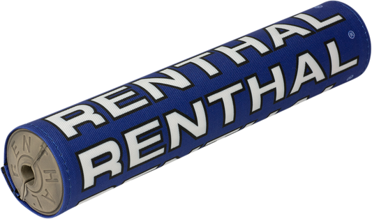 Renthal Vintage SX Crossbar Pad - Blue/White P349 for 7/8" Motocross Handlebars