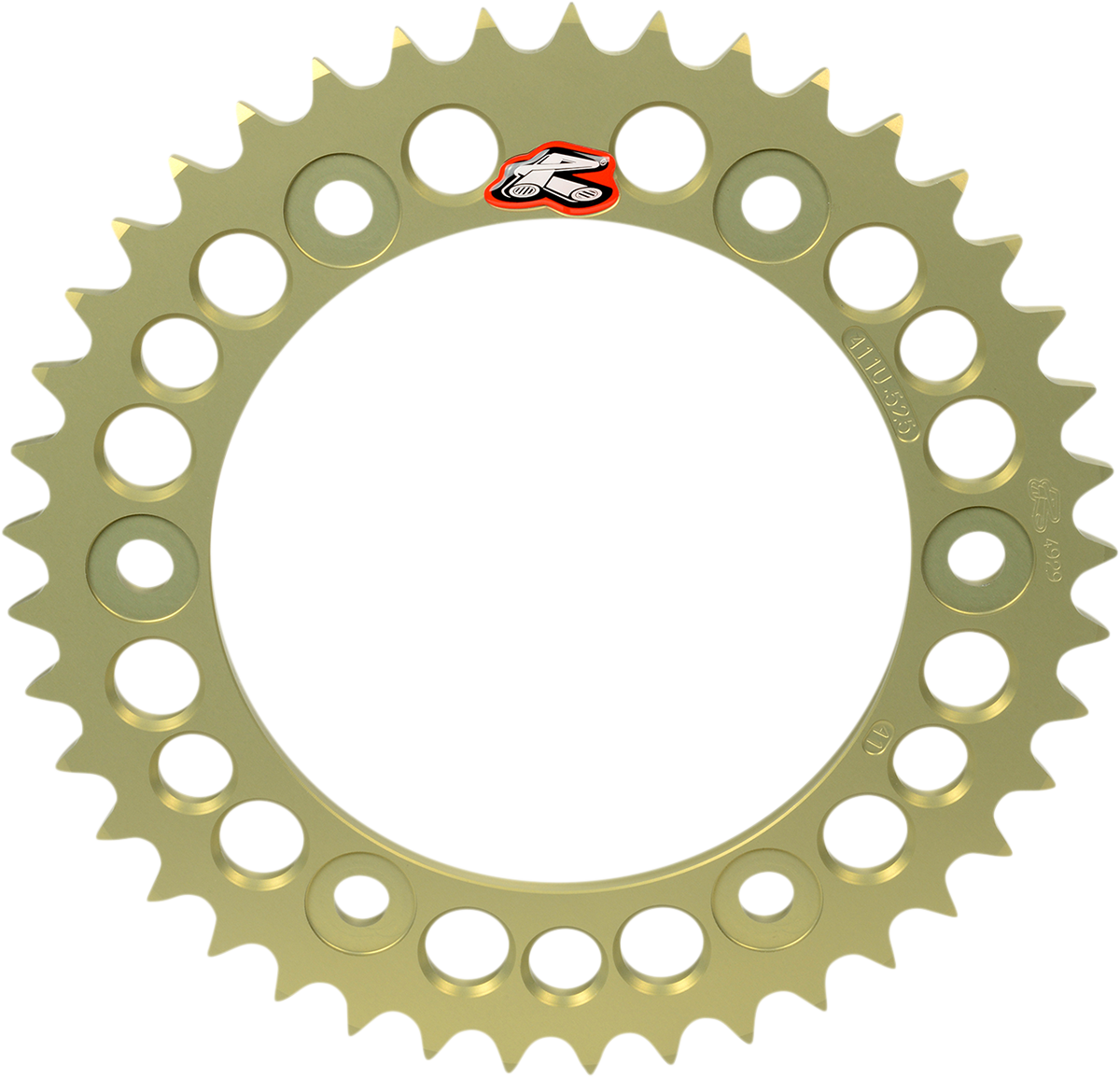 RENTHAL Rear Sprocket - Aluminum - 40 Tooth for Aprilia 478U-525-40P-HA