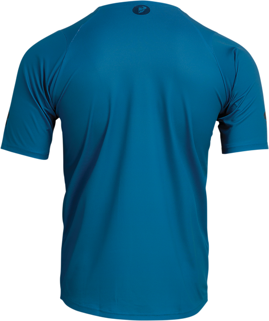THOR Assist Caliber Short-Sleeve Jersey - Teal - XS 5020-0013