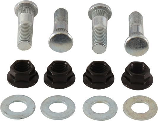 MOOSE OFFROAD Wheel Stud and Nut Kit for Suzuki 250 QuadRunner (Part No. 85-1062)