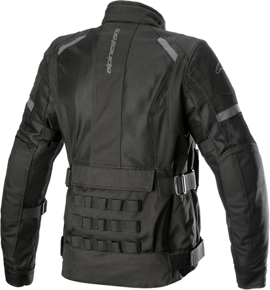 Alpinestars Stella Crosshill WP Air Jacket - Women's Waterproof Motorcycle Jacket in Black, Large