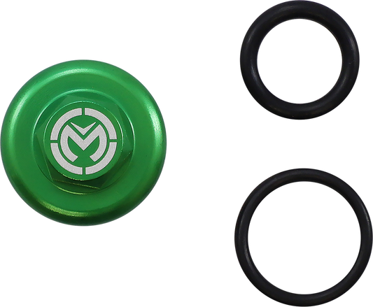 Moose Offroad Kawasaki T14-6303GN Green Aluminum Oil Cap