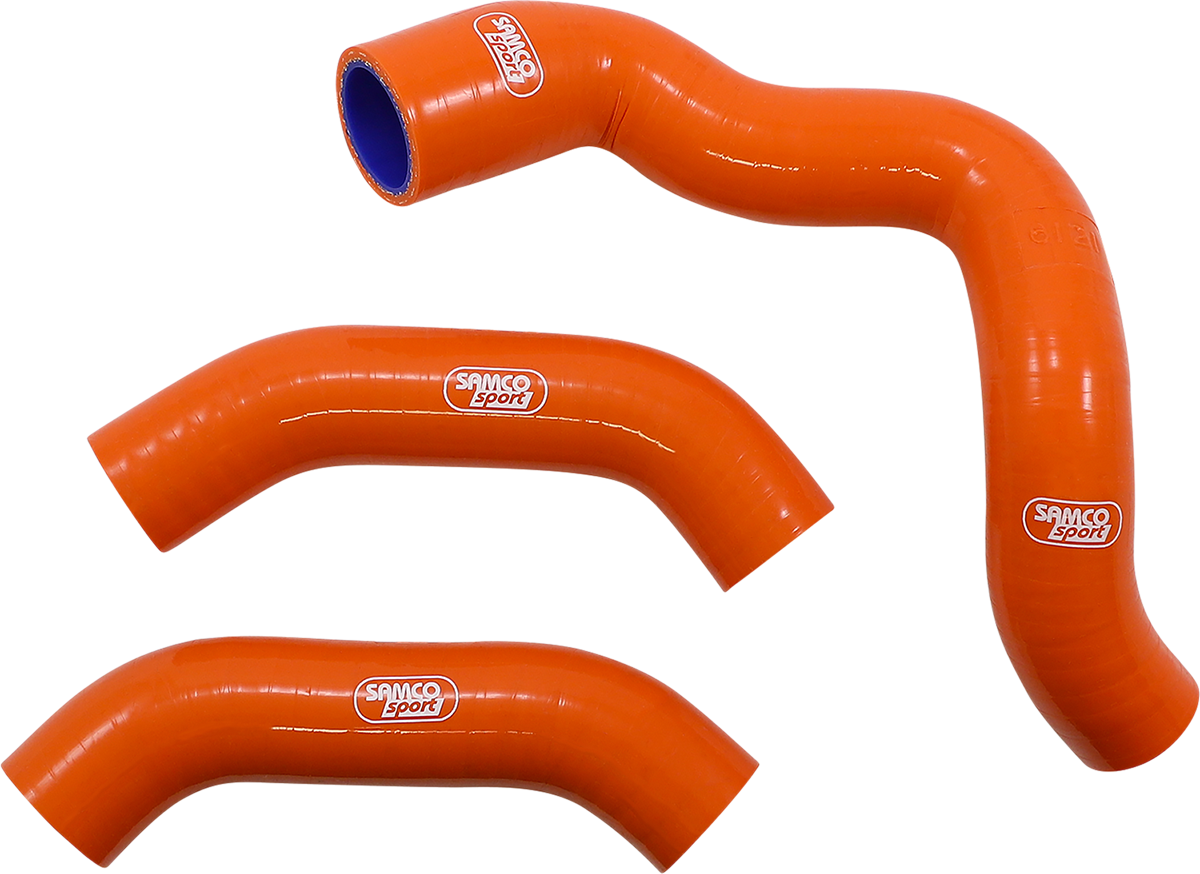 MOOSE OFFROAD Race Fit Radiator Hose Kit - Orange for Husqvarna and KTM KTM-118-OR