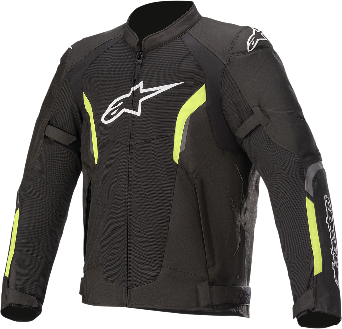 Alpinestars AST v2 Air Jacket - Black/Yellow Fluo, Small (Part No. 3306121-155-S)
