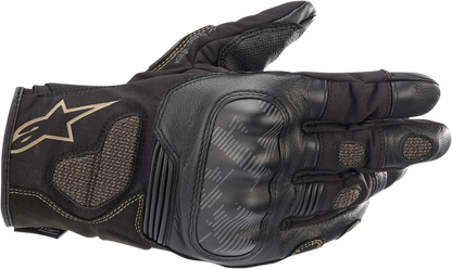 Alpinestars Corozal V2 Drystar® Gloves - Black/Sand Medium, Waterproof and Breathable Motorcycle Gloves