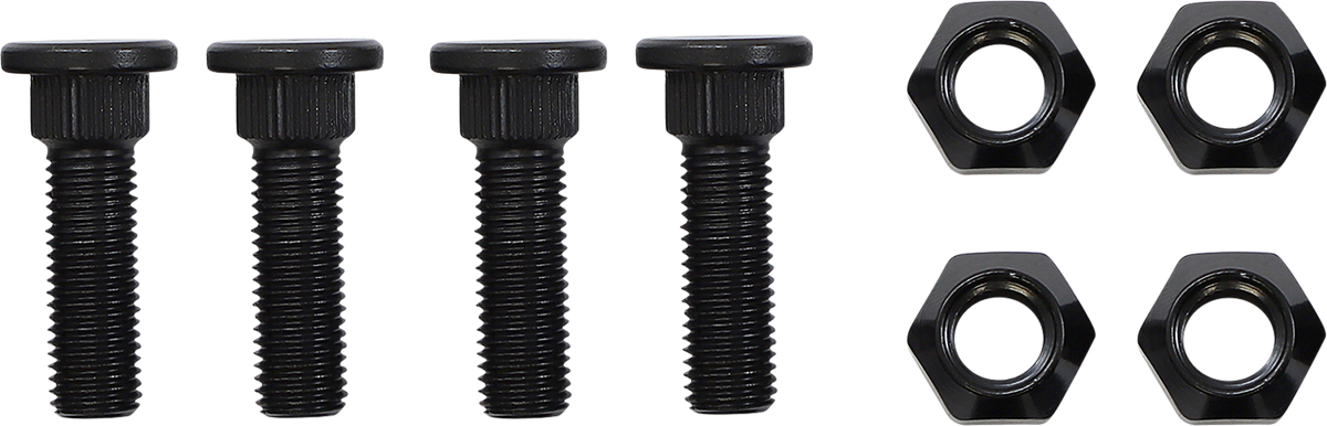 MOOSE OFFROAD Wheel Stud and Nut Kit for Yamaha 250/350 - Rear Right (Part #85-1009)