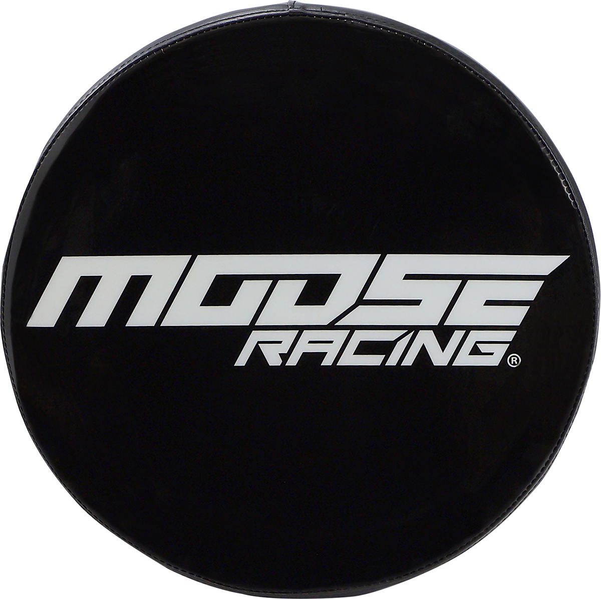 Moose Offroad Bar Stool Seat - Moose Racing Black/White X80-6020MRNU-A