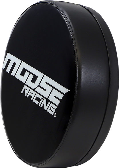 Moose Offroad Bar Stool Seat - Moose Racing Black/White X80-6020MRNU-A