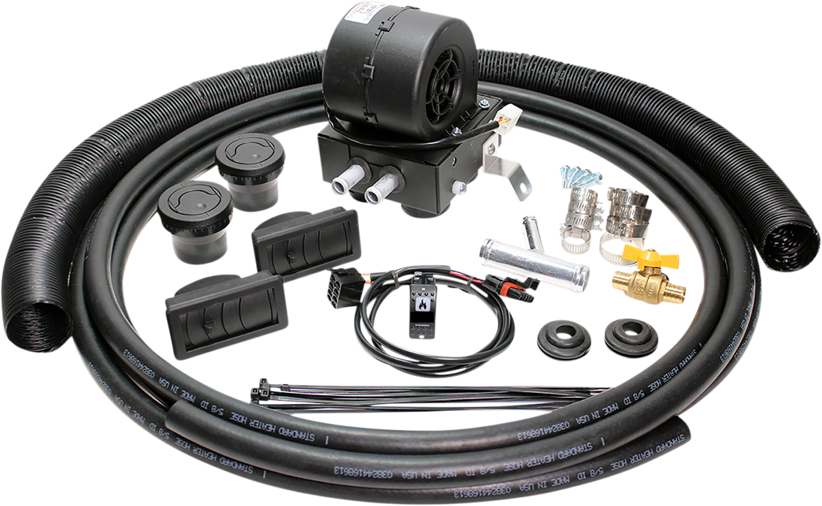 Moose Offroad UTV Cab Heater Kit for Polaris Z4116 — 12V Water-Operated Heating Solution