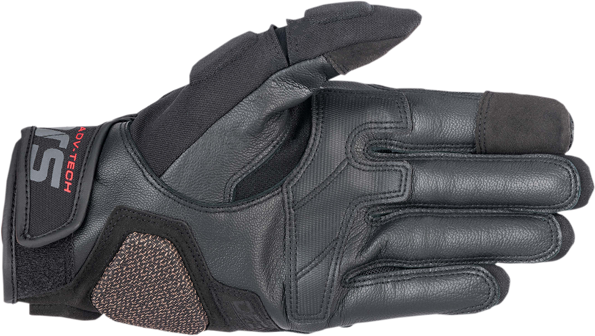 Alpinestars Halo Gloves Black 3XL - High-Performance Off-Road Motorcycle Gloves with Superior Protection and Comfort