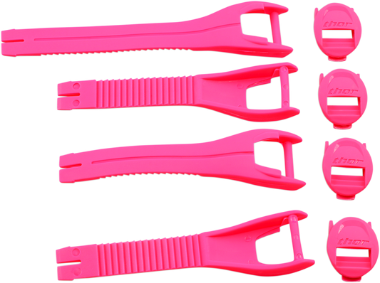 THOR Women's Blitz XP Boot Straps Replacement Kit - Pink, Size 5-8 (Part #3430-0857)