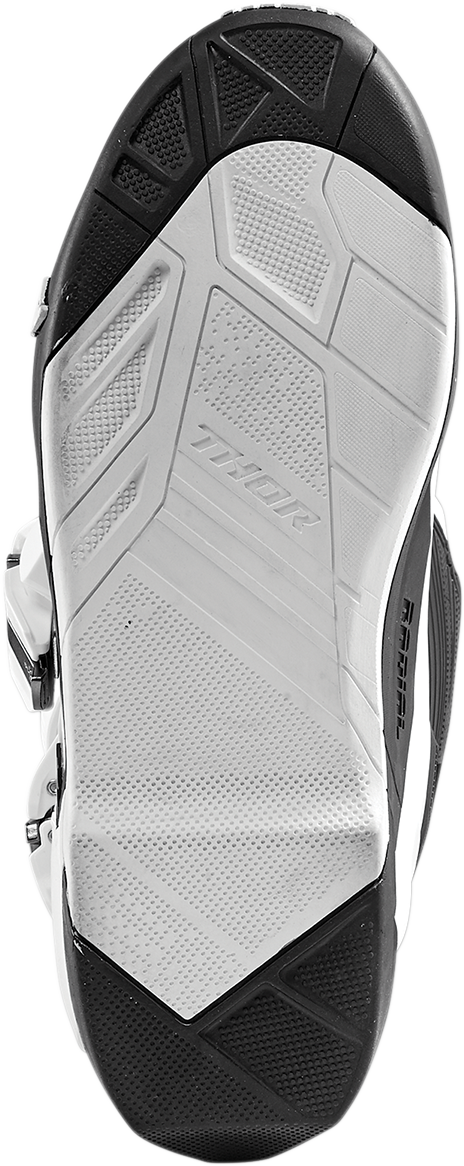 THOR Radial Boots Replacement Outsoles Size 12-13 - Black/White | Part 3430-0899