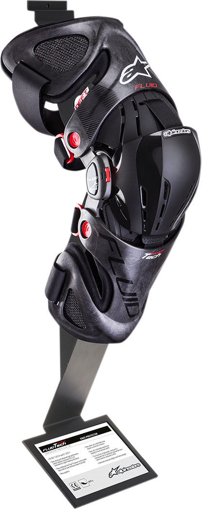 Alpinestars Fluid Knee Brace Display 7001617 for Enhanced Support and Durability