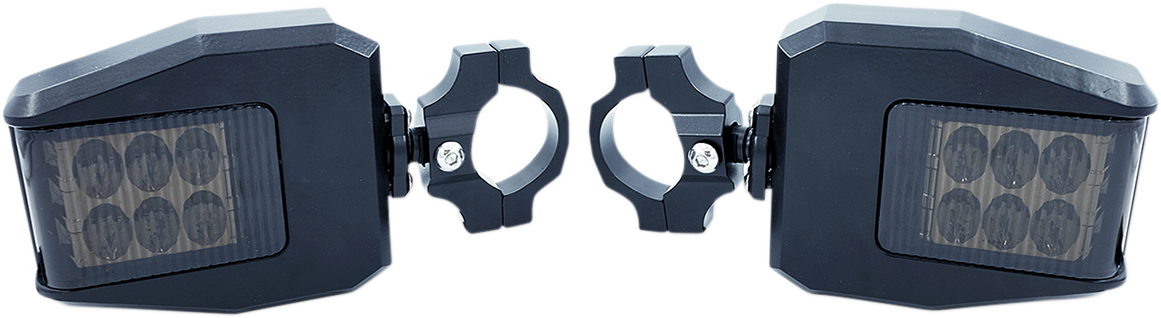 BRITE-LITES LED Lighted Mirror Kit BL-UTVLEDMR with 45W Cree LED Flood Light for UTVs