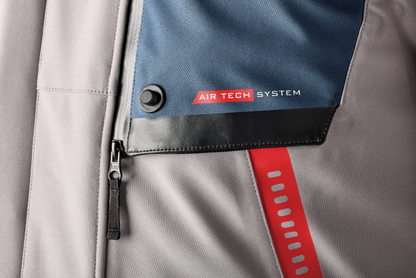 RST Ps Vulcan CE Jacket in Silver and Blue Textile XL - Part #103582SIL-46