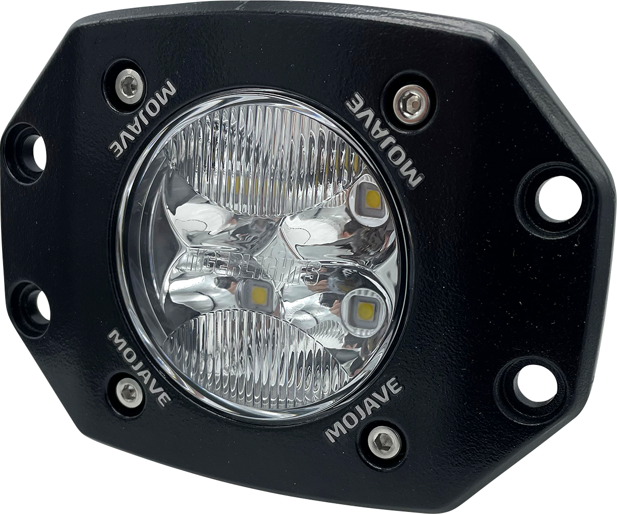 ALL BALLS LED Racing Light 3-Inch Flush Mount TLM3-FM with IP69K Waterproof Rating