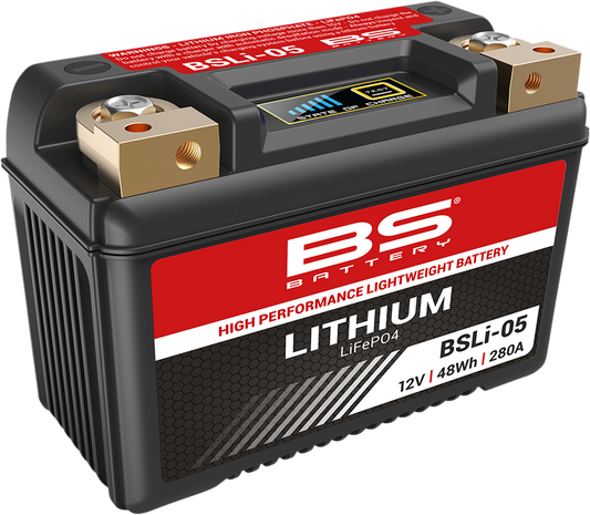 BS BATTERY Lithium Battery BSLi-05 360105 – 12.8V 5Ah Plug-and-Play Power Solution