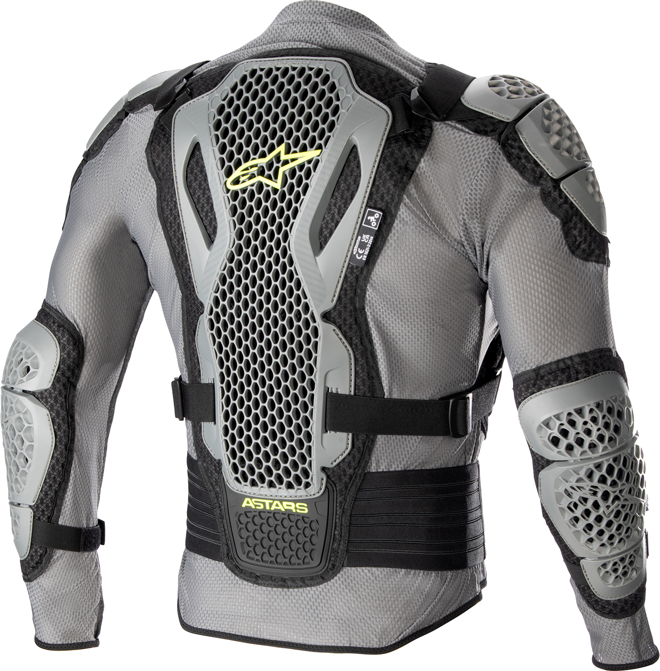 Alpinestars Bionic Action v2 Protection Jacket 2XL – Gray, Black & Yellow