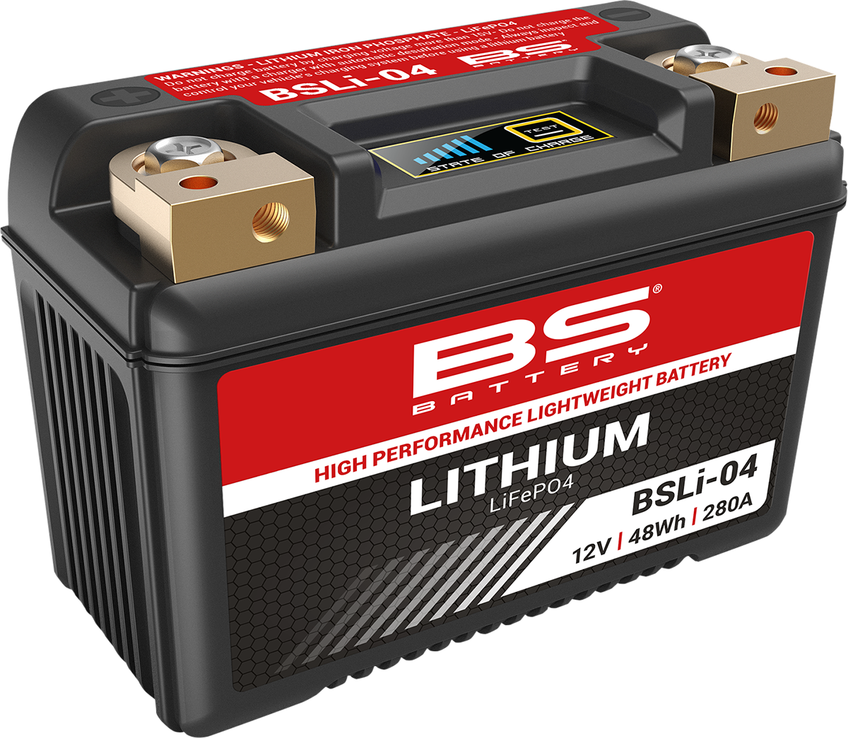 BS BATTERY Lithium Battery BSLi-04/06 360104 – 12.8V 5Ah Plug-and-Play Power Solution