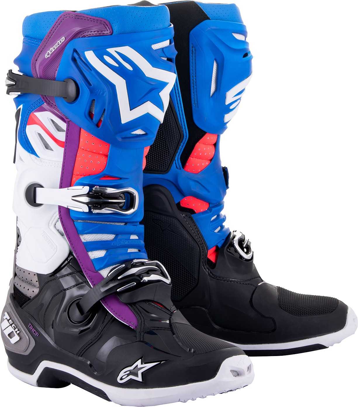 Alpinestars Tech 10 Supervented Boots - Blue, Black & White US 11 / EU 45.5