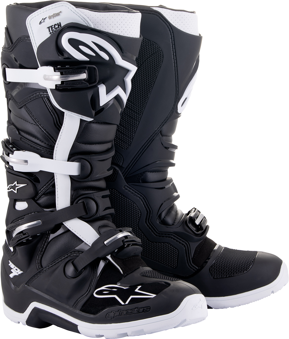 Alpinestars Tech 7 Enduro Drystar® Boots - Black/White US 14 / EU 49.5 - Part 2012620-12-14