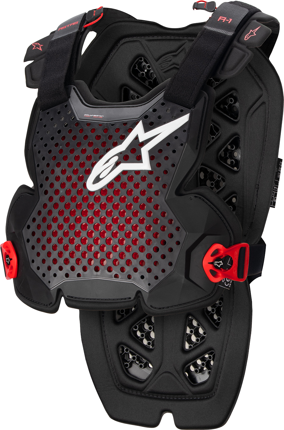Alpinestars A-1 Pro Chest Guard XL/2XL by Alpinestars - Impact-Resistant and Ventilated Motorcycle Protection