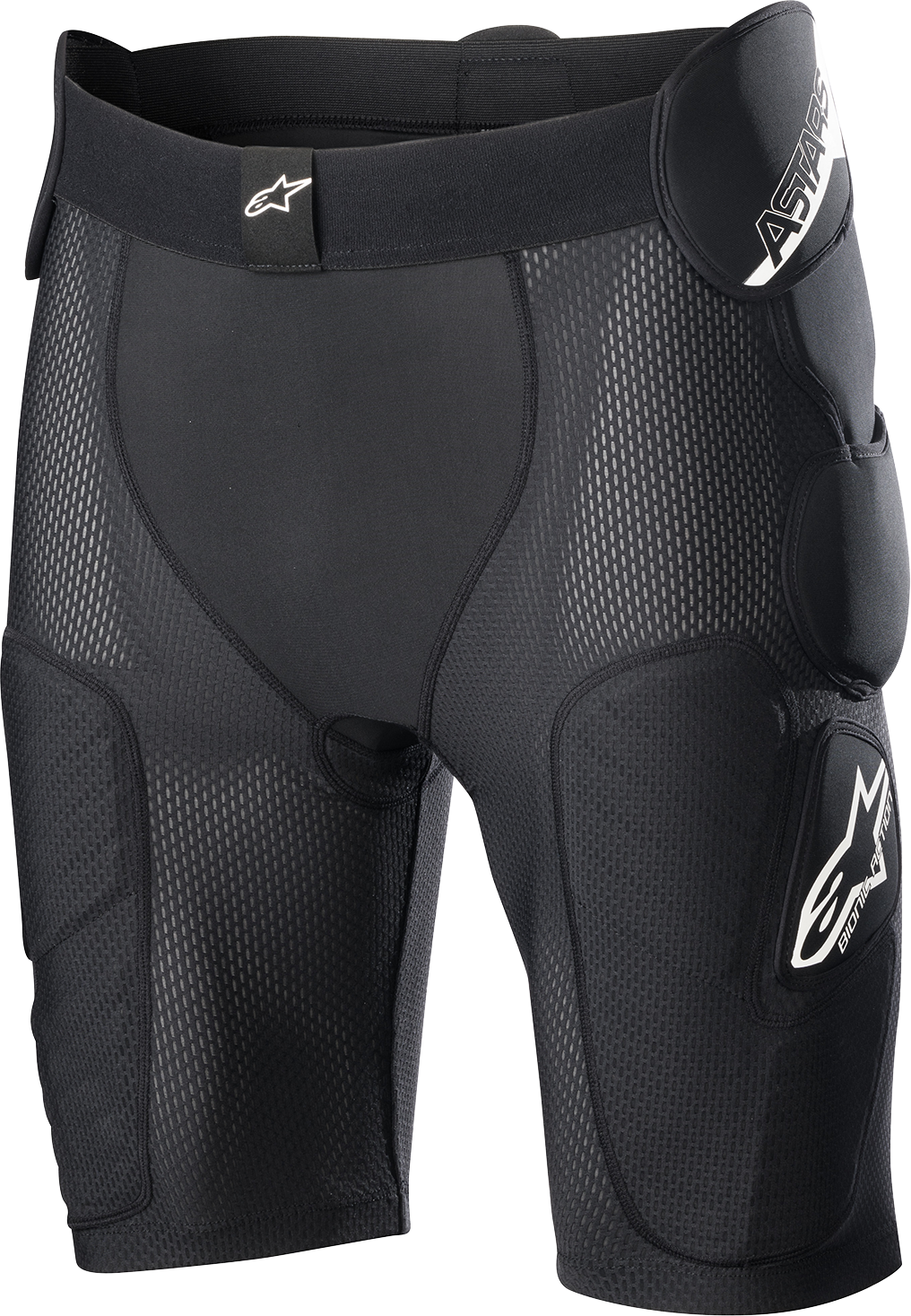 Alpinestars Bionic Action Protection Shorts - Small, Black - Part Number 6507823-10-S
